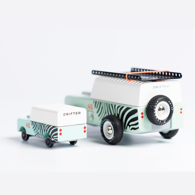 Candylab Candycar Mini Zebra Drifter